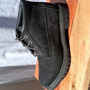 Timberland Anti-Fatigue Black Combat Boots Size 6
